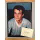 Signed card and unsigned picture of Neil Young the Manchester City footballer